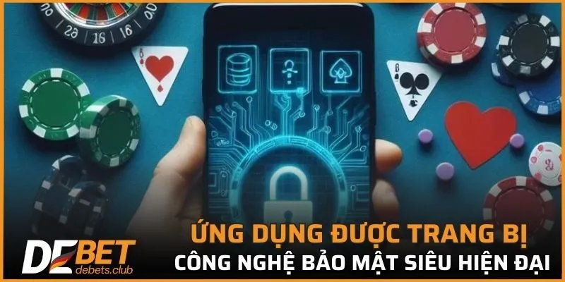 Ứng dụng được trang bị công nghệ bảo mật siêu hiện đại